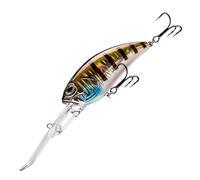 ACTINPANT 1 Cebo Duro Artificial Wobbler, sonajeros, crankbait, lubina, Lucio, Flotante, for Pesca en Aguas Profundas, 15 cm, 41,5 g(CC139-04)