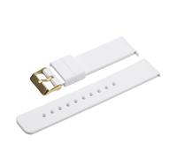 ACTINPANT 1 correa de reloj 20 mm con liberación suave goma y inteligente(White-G)