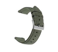ACTINPANT 1 Correa de Reloj Impermeable 18 mm, 19, 20, 21, 22 y 24(Army Green,20mm)