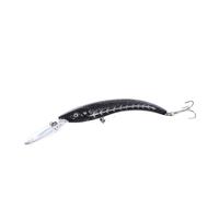 ACTINPANT 1 señuelo de Pesca de 15,5 m y 15,5 g, Cebo Duro Flotante de pececillo Artificial de plástico, Aparejos de Pesca for Perca, Lucio, salmón y Trucha.(J)