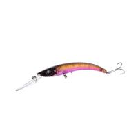 ACTINPANT 1 señuelo de Pesca de 15,5 m y 15,5 g, Cebo Duro Flotante de pececillo Artificial de plástico, Aparejos de Pesca for Perca, Lucio, salmón y Trucha.(B)