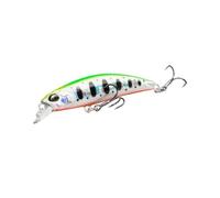 ACTINPANT 1 señuelo de Pesca Mini Que se Hunde, 6,1 g, 60 mm, lubina, Lucio, Minnow, Cebo Tipo manivela, Modelo Wobbler, 12 Colores, Puntas duras(DW67-E)