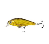 ACTINPANT 1 señuelo Flotante for Pesca de pececillos, 8 cm, 9,2 g, crankbait 3D de Cristal, Cebo Duro Artificial, for Pesca de Larga Distancia.(E)