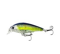 ACTINPANT 1 señuelo Flotante for Pesca de pececillos, 8 cm, 9,2 g, crankbait 3D de Cristal, Cebo Duro Artificial, for Pesca de Larga Distancia.(A)