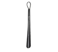 ACTINPANT 1pc Cuerno De Zapato Largo No Curva Antideslizante Ayuda for Botas Ancianos Colgando Calzador(Black 1pc)