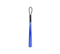 ACTINPANT 1pc Cuerno De Zapato Largo No Curva Antideslizante Ayuda for Botas Ancianos Colgando Calzador(Blue 1pc)