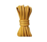 ACTINPANT Cordones Ovalados Duraderos Sin Decoloración, Atléticos Medio Redondos for for Zapatillas De Correr, 2 Uds(Natural yellow,160cm)