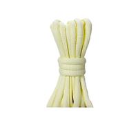 ACTINPANT Cordones Redondos for Zapatillas De Baloncesto, for Zapatos, Color Blanco Y Negro, Universal, 100CM, 2 Uds(Light yellow,100cm)
