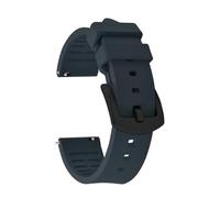 ACTINPANT Correa de Buceo FKM for Hombre, Correa Deportiva Texturizada Impermeable 18/19/20/21 mm, 1 Unidad(FKM-Blue 2,19mm)