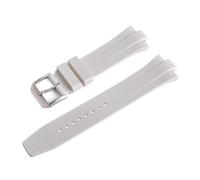 ACTINPANT Correa de caucho fluorado 9 mm for pulsera reloj NJ0150 NJ0151 ME Color Series FKM con extremo convexo y liberación rápida(FKM-White)