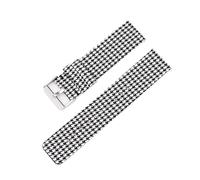 ACTINPANT Correa de lona tejida for reloj inteligente GT Galaxy Watch 6, 5, 4, Classic, 40 y 44 mm, 12, 14, 16, 18, 20 22(Plaid,20mm)