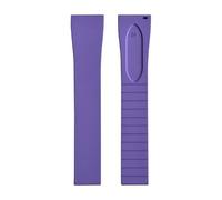 ACTINPANT Correa de reloj CTS 19 mm y 20 con hebilla mariposa FKM(CTS FKM-Purple,20mmNo Buckle)