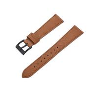 ACTINPANT Correa de reloj cuero tela vela 20 mm y 21 for Swatch X(Brown Black,21mm)