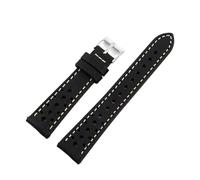 ACTINPANT Correa de Reloj Piel Vaca Primera Capa, Hecha a Mano, Vintage, 18, 19, 20, 21 y 22 mm, for Hombre Mujer, Transpirable, 1 Unidad(Black,19mm)
