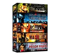 Action aventure - Coffret 5 films n° 3 : La colère du Dragon + Le pénitencier + Ken le survivant + Made Men + Prison Fights [Francia] [DVD]