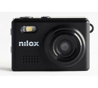 Nilox Mini Action CAM Llavero HD 720p, Filtros Vintage, Vídeo, Foto y Audio a 30 fps, Ultra Compacto, USB Tipo C, Diseño Retro, Viajes, Vlogs y Redes Sociales, Negro