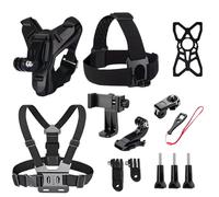 Action Camera Accessories, Camera Accessories, Chin Brace Cycling Kit, Brace Action Camera Bracket, Hiking Camera Accessories, Cycling Camera Holder, Kit de soporte para Daily Life Hiking