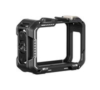 Action Camera Cage, Caja de Metal for cámara con Cubierta de Lente, Carcasa Protectora de Marco Protector de liberación rápida, Compatible con GoPro Hero13 12 11 10 9