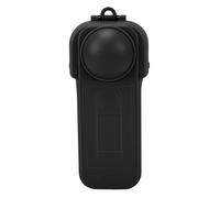 Action Camera X5 Lens Guard, Scratch Proof Dust Blocking with Optic Cover Lens Protector Screen Protective Cover for Outdoor Casual Daily Shoots Use (Black)