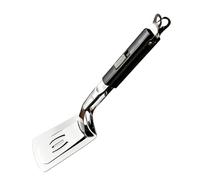 Action - Clamp & Turner Stainless Steel Grill | Heavy Duty 2 &1 Spatula Tongs with Slotted & Sin tirantes Grip para filetes, pescado, hamburguesas y barbacoa al aire libre
