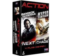 Action - Coffret : Bangkok Dangerous + Hyper tension + Next + Chaos [Francia] [DVD]
