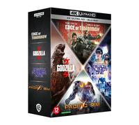 Action - Coffret : Edge of Tomorrow + Ready Player One + Pacific Rim + Godzilla [Francia] [Blu-ray]