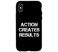 Action Creates Results Carcasa para iPhone X/XS