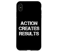 Action Creates Results Carcasa para iPhone XS MAX