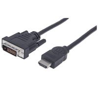 ACTION EUROPE GmbH Manhattan Manhattan Adaptador Hdmi-St. > Dvi-D-St. 1,8 M Cab