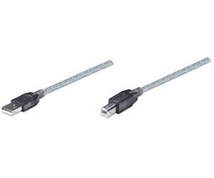 ACTION EUROPE GmbH Manhattan Manhattan Cable USB 2.0 A-St. > B-St. 11,0M Activo [Sr] Mhp