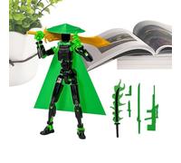 Action Figures, Movable Joints, 5.31 Inches Desktop Gear with Boys Play, Anime Movie Set with Quick Pose, Home Accessories for Friends Kids Birthday Christmas Collectible Display Shelf and Decoration