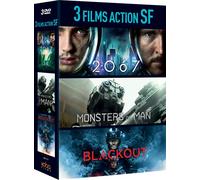 Action sf - coffret 3 films : 2067 + monsters of man + blackout [Francia] [DVD]