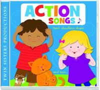 Action Songs Music CD by Twin Sisters Productions