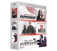 Action Vengeance : Peppermint + 22 Miles + American Assassin [Francia] [DVD]