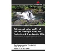 Actions and water quality of the São Domingos River, São Paulo, Brazil, from 2000 to 2010: Environmental gains resulting from implemented projects