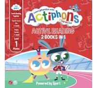 Actiphons Level 1: Captain Cod Presents Upside-down Ulla and Rugby Robbie - Fun Phonics Stories for Active Early Readers: Active Reading adventures ... one book | Fleetwood Town FC Phonics for Fans