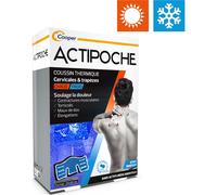 Actipoche Cojín Térmico Cervicales y Trapecios con Microperlas Frío/Caliente 24x40cm