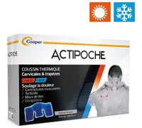 Actipoche Cojín Térmico Cervicales y Trapecios Frío/Caliente 24x40cm