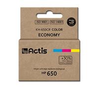 ACTIS Tinta KH-650CR (REEMPLAZO para HP 650 CZ102AE - ESTÁNDAR - 9 ML - Color)