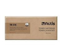 Actis Tóner Th-51X para Impresora HP, Repuesto para Impresora HP 51X Q7551X; estándar; 13000 páginas; Negro