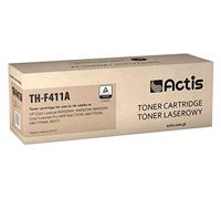 Actis Tóner Th-F411A para Impresora HP, Repuesto para Impresora HP 410A Cf411A; estándar; 2300 páginas; Azul Cielo.