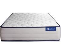 Actisom Colchón blanco con espuma viscoelástica 90 x 180