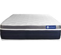 Actisom Colchón blanco con espuma viscoelástica 90 x 180