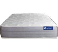 Actisom Colchón blanco con espuma viscoelástica 90 x 180