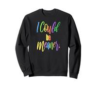 Actitud descarada divertida Podría ser más mala novio novia Sudadera