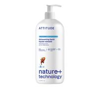 Actitud lavaplatos lquido ewg verificado plato vegano plato de jabn basado en productos derivados naturalmente flores silvestres 33.8 fl oz