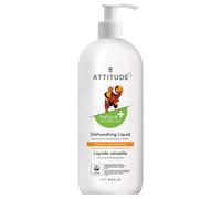Actitud lavaplatos lquido ewg verificado plato vegano plato de jabn basado en productos derivados naturalmente ctricos 33.8 fl oz