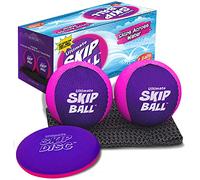 Activ Life - Pelota para Saltar, Paquete de 2 (Rosa, Morado), Pelota de Agua para Piscina, Juguete de Piscina para Niños, Regalo de Pascua