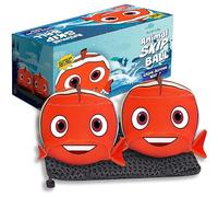 Activ Life The Ultimate Skip Ball: Diversión de verano garantizada, pelota que rebota en el agua, un compañero imprescindible para todas las edades, paquete de 2, pez payaso