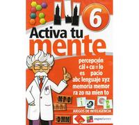 Activa Tu Mente 6, Juegos de Inteligencia, DVD Educativo con Ejercicios de Percepción, Lenguaje y Memoria [DVD]